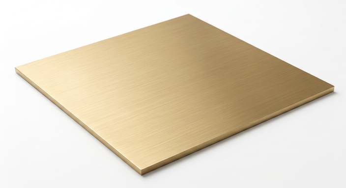 真鍮 C2801 板材 t3.0 HL(ヘアライン) 1m×1m|参考最安単価:49,800円~(ASK・送料別・納期1〜2ヶ月)
