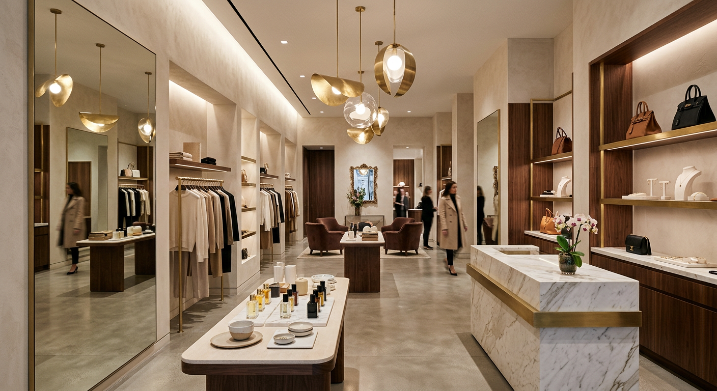高級ブティック・サロン・商業店舗内装デザイン・施工｜NYラグジュアリー × 商空間プロデュース