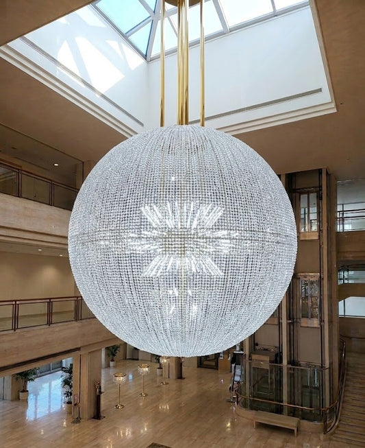 大型シャンデリア　球体