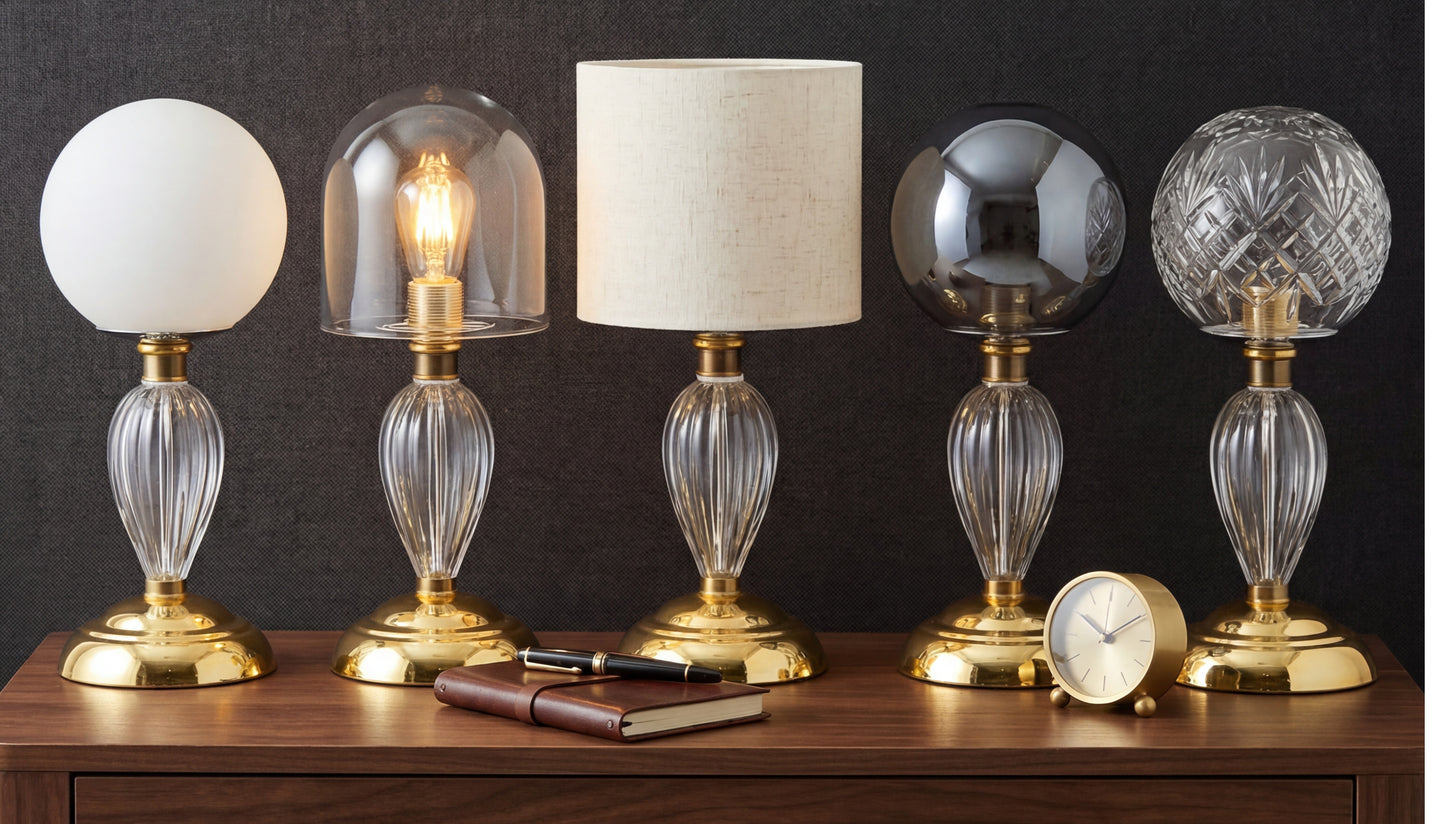 リュクス・シェード・テーブルランプ コレクション Luxe Shade Table Lamp Collection