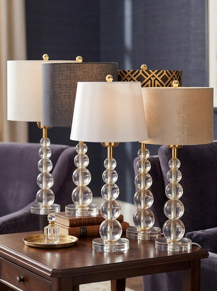 クリスタル・スフィア・エレガンス・ランプ　Crystal Sphere Elegance Lamp Series